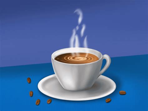3D Gifs Artist. . Cup of coffee gif